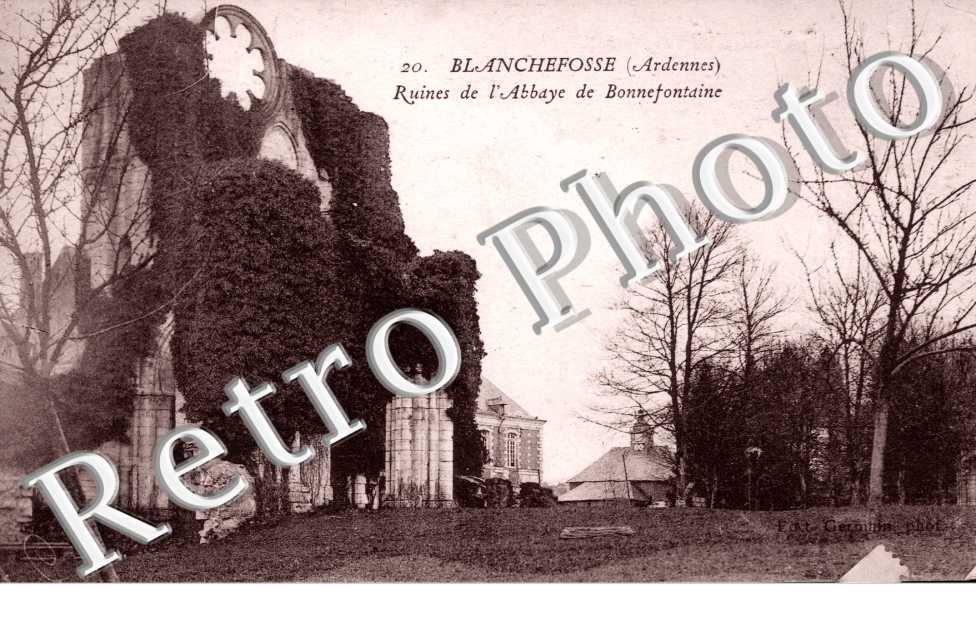 ruines de l'abbaye de Bonnefontaine