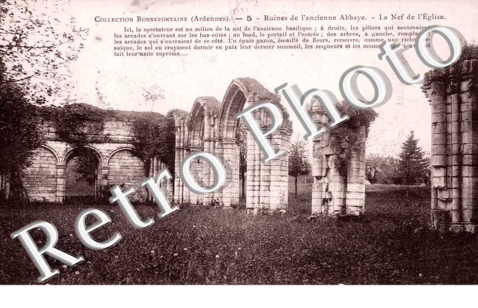 ruines de l'ancienne abbaye