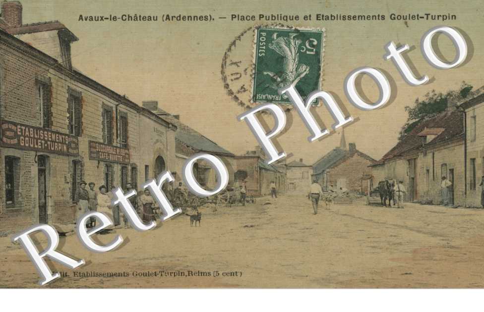 place publique et etablissemnts Goulet-Turpin