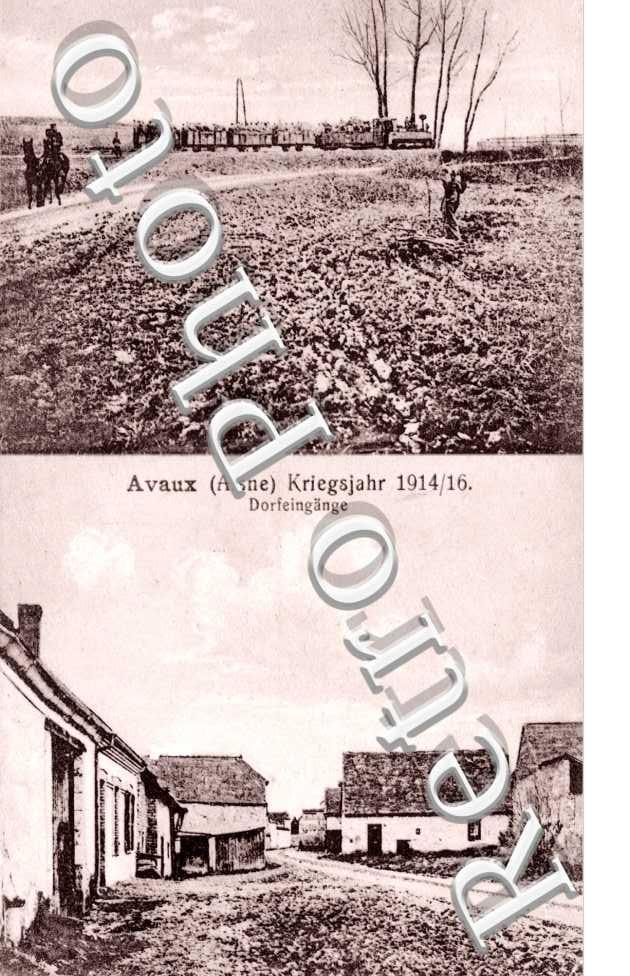 entree du village 1916