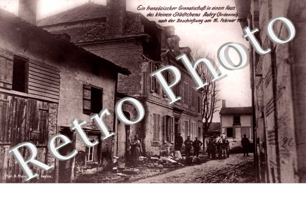 apres un bombardement 16 fevrier 1915