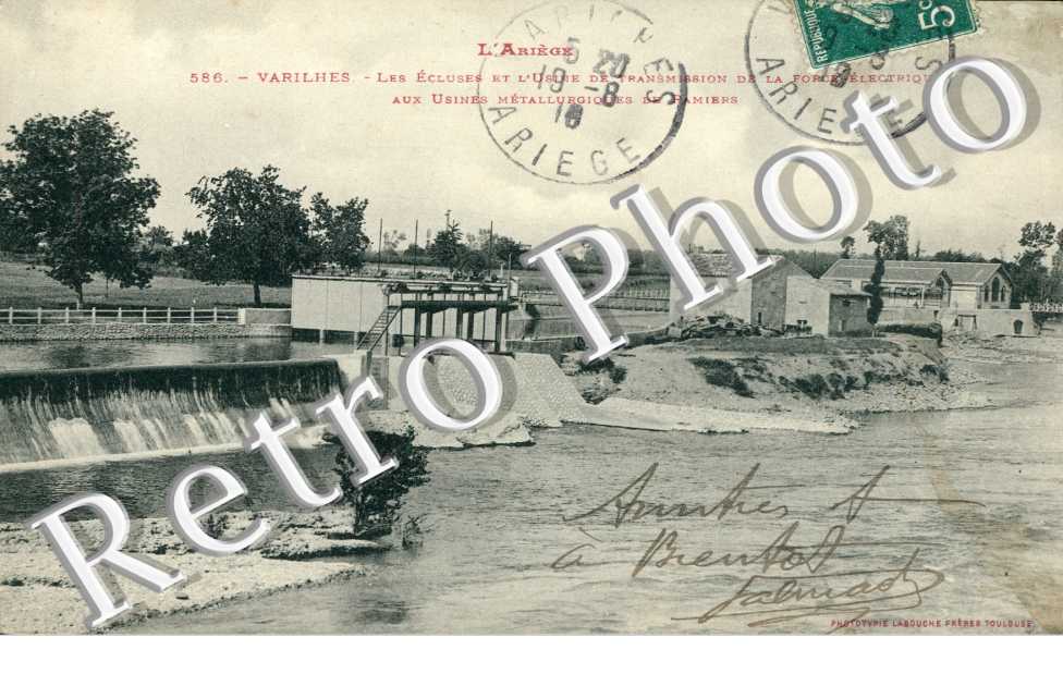 les ecluses et l'usine electrique