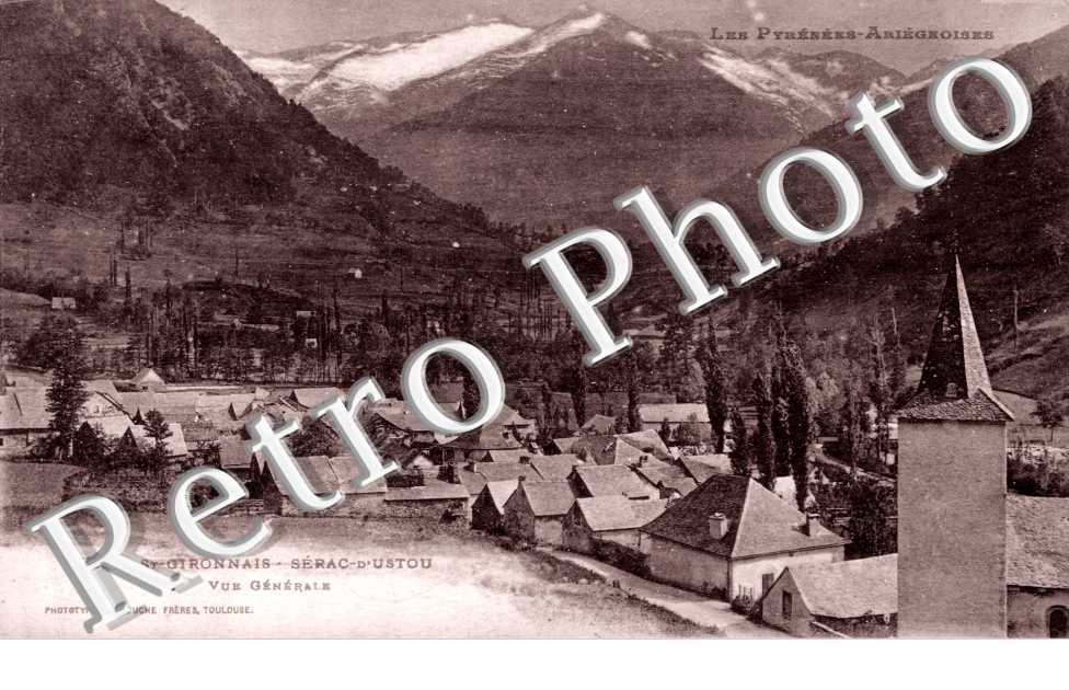 Serac-d'Ustou Vue generale