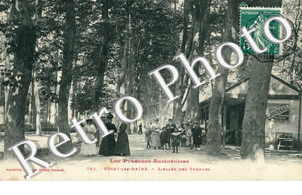 l'allee des Thermes