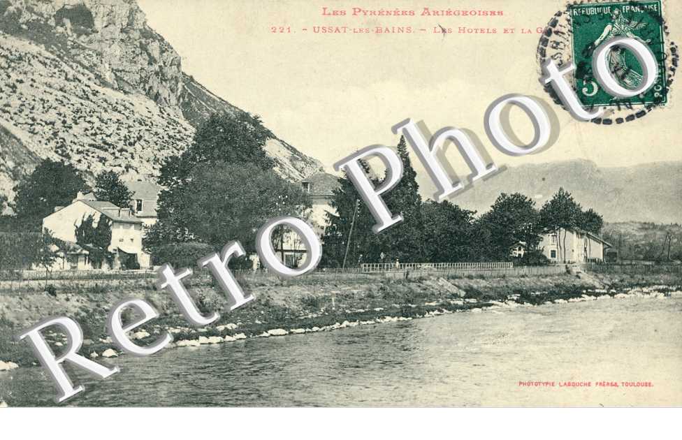 les hotels et la gare