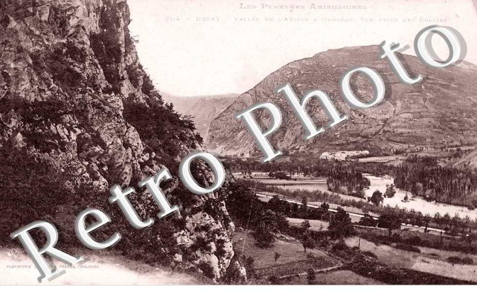 vallee de l'Ariege a Ornolac