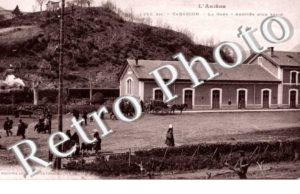 la gare arrivee d'un train