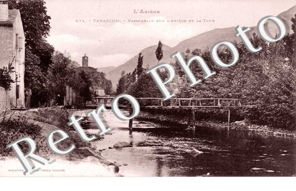 passerelle sur l'Ariege