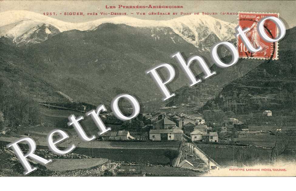 vue generale et port de Siguer