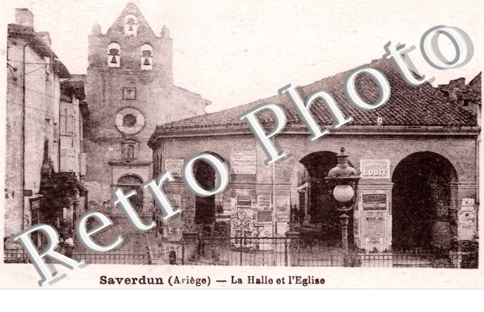 la halle et l'eglise