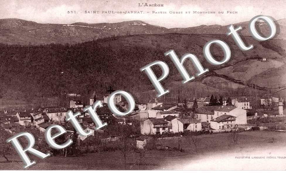partie ouest et montagne du Pouech