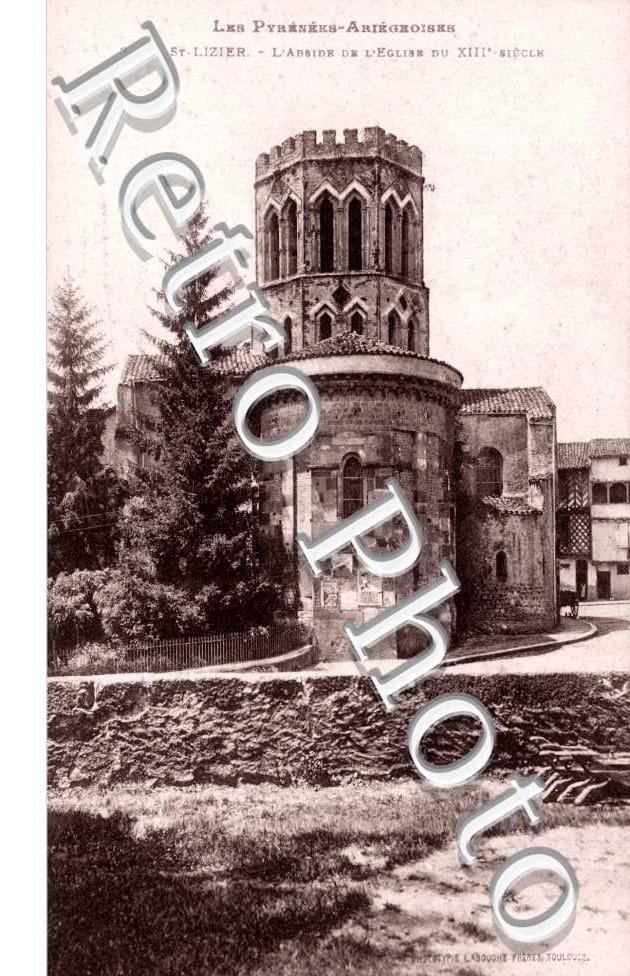 l'abside de l'eglise du XIIIe siecle