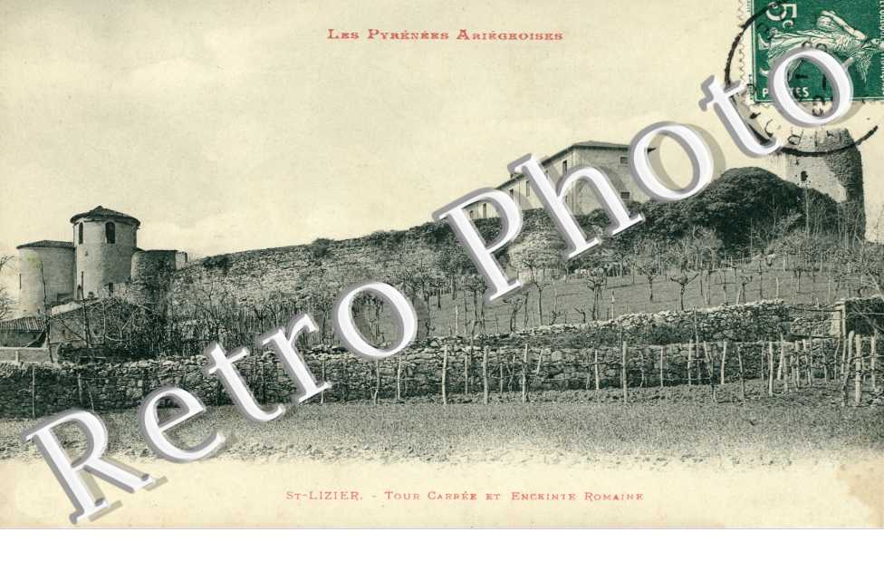 Tour Carree et enceinte Romaine