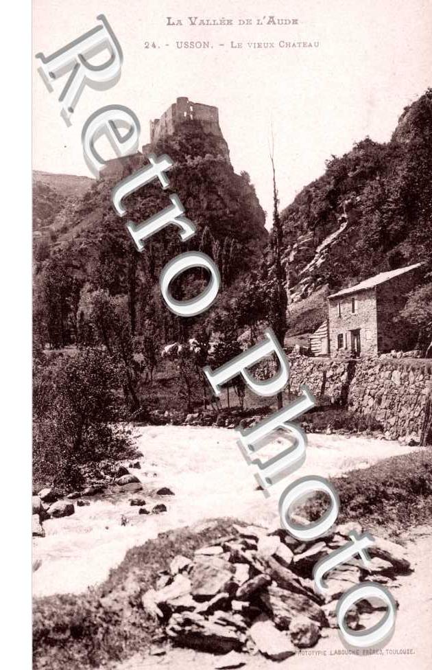 Usson-les-Bains, le vieux chateau