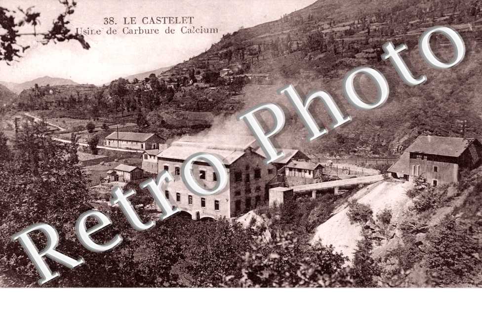 usine de crabure de Calcium