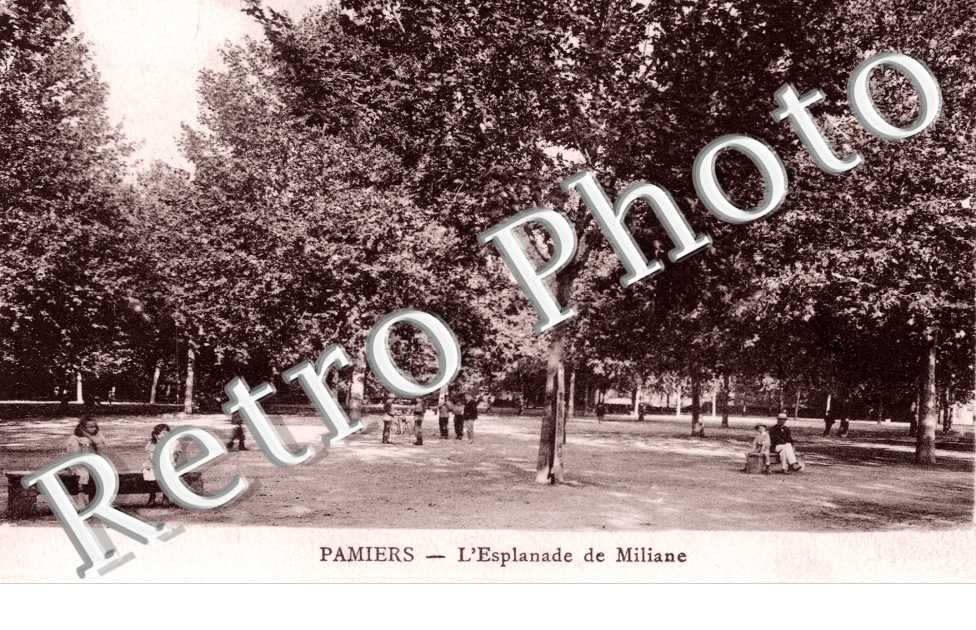 l'esplanade de Miliane