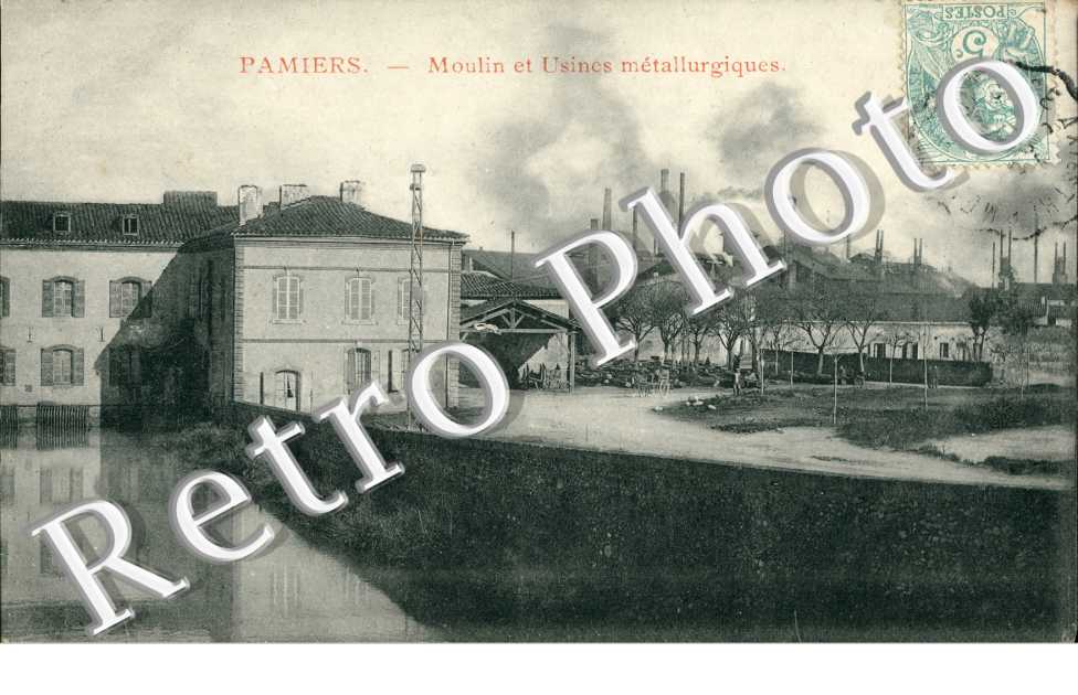 moulin et usines metallurgiques