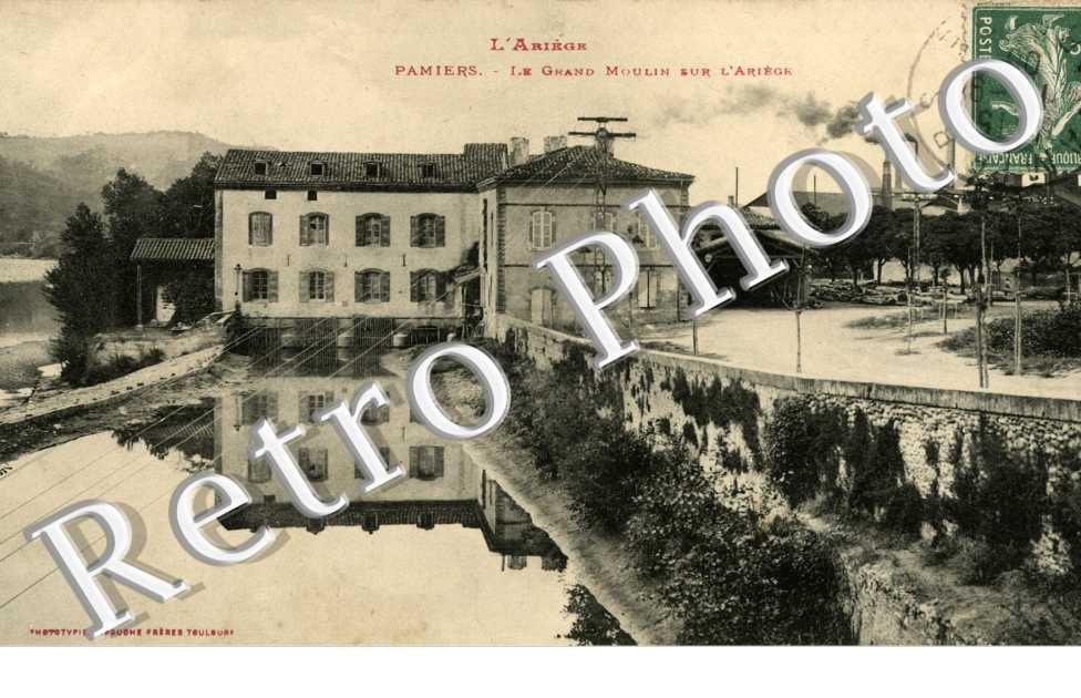 le grand moulin sur l'Ariege