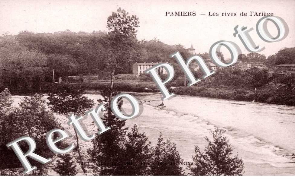 les rives de l'Ariege