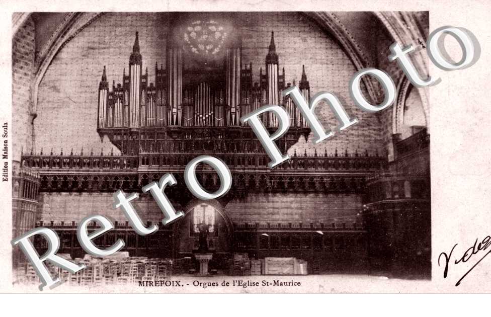 orgues de l'eglise Saint-Maurice