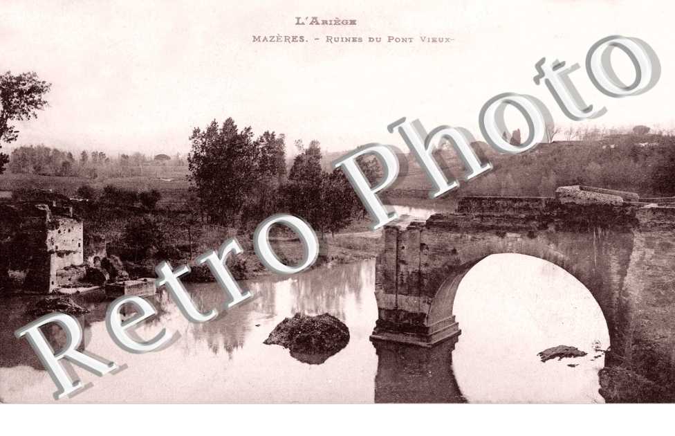 ruines du pont vieux