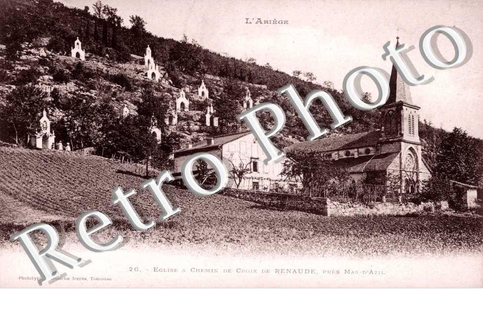 eglise et chemin de Croix de Renaude