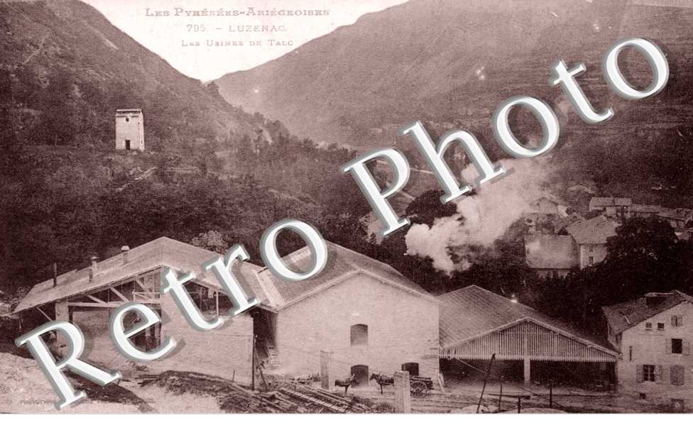 les usines de talc