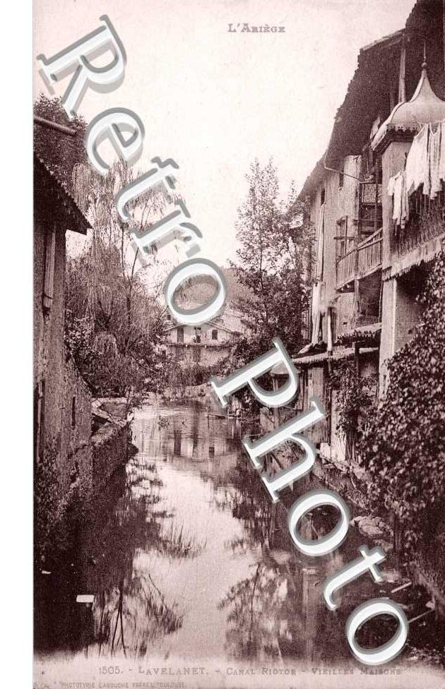 canal Riotor, vieilles maisons