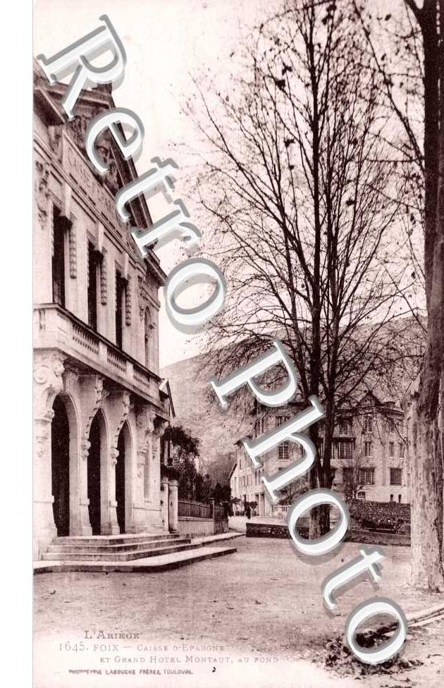 caisse d'epargne et grand hotel Montaut
