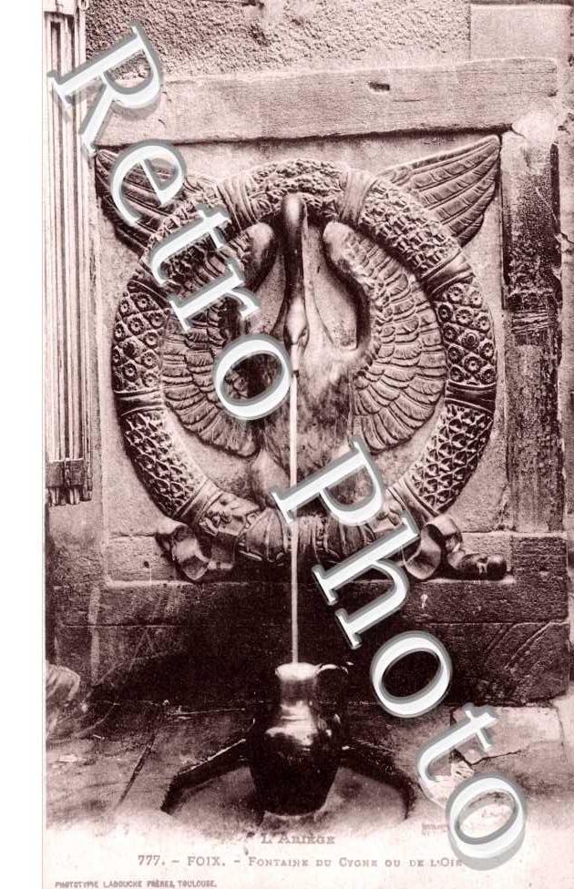 fontaine du cygne ou de l'oie