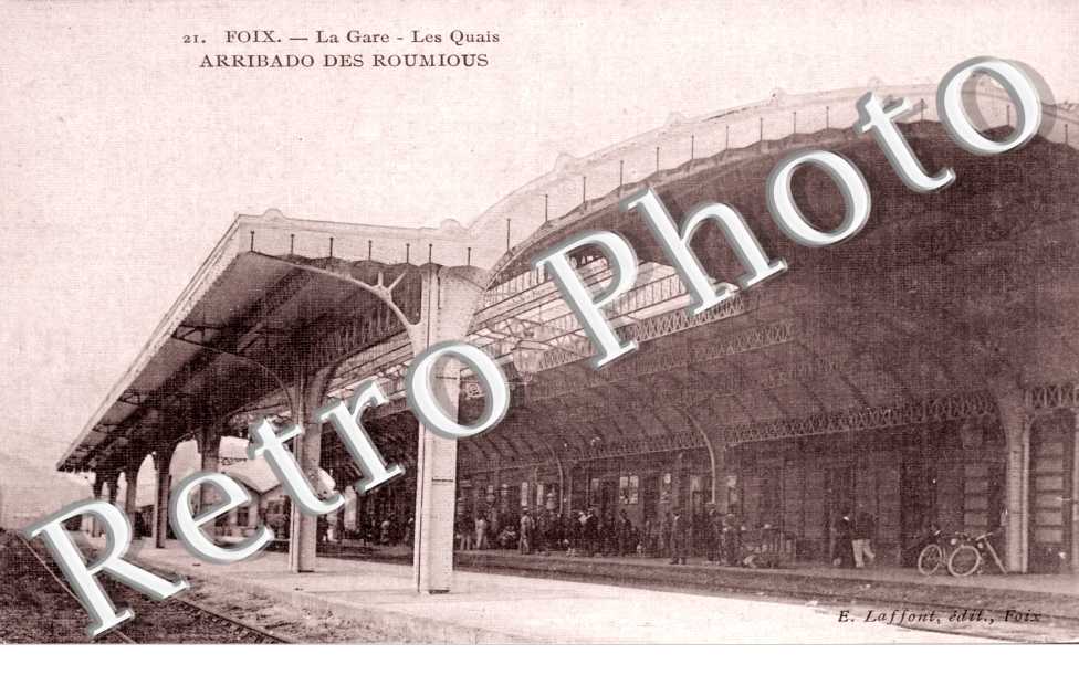 les gares les quais Arribado des roumious