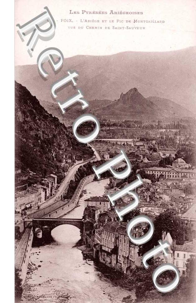 l'Ariege et le Pic de Montgaillard