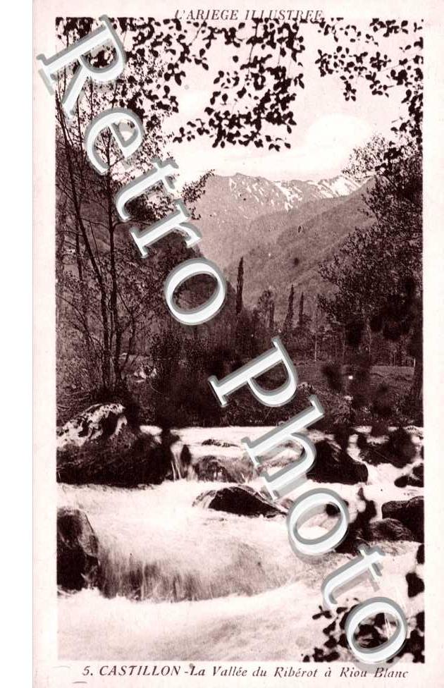 la vallee du Riberot a Riou Blanc