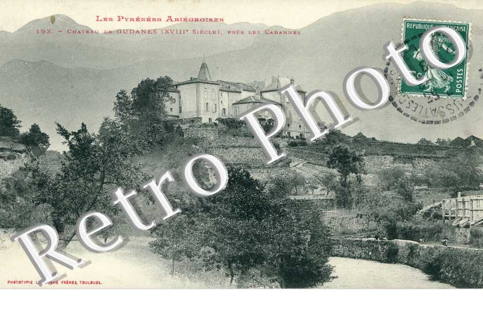 le chateau de Gudanes