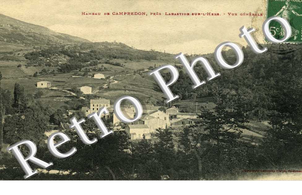 hameau de Campredon, vue generale