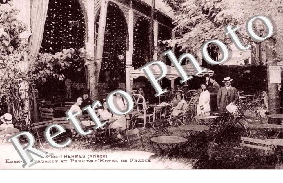 Eden Restaurant et parc de l'Hotel de France