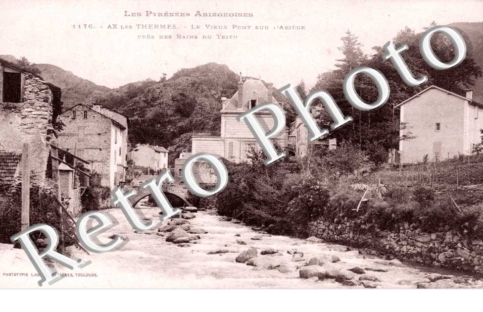 le vieux pont sur l'Ariege