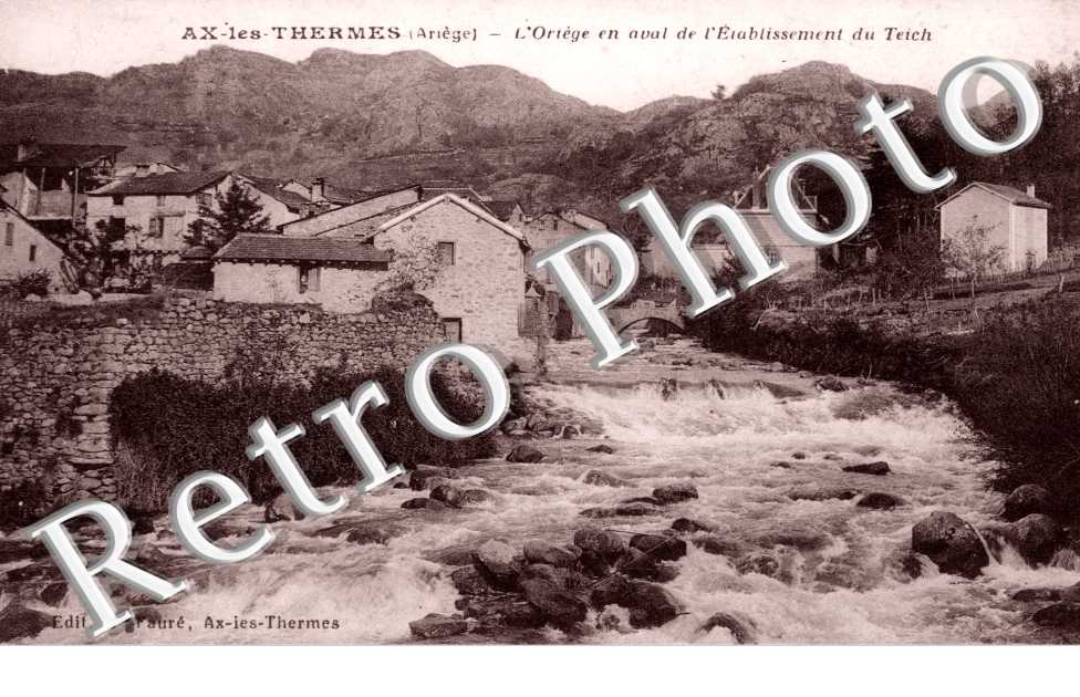 l'Ortege en aval de l'etablissement du Teich