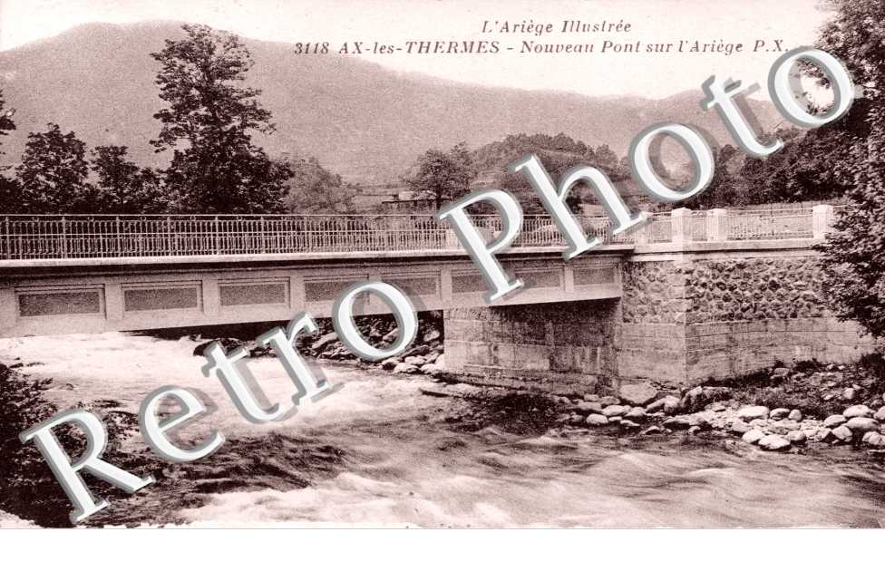 nouveau pont sur l'ariege