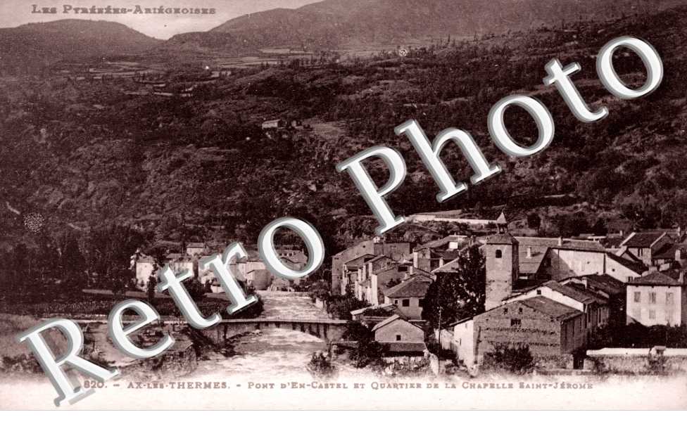 Pont d'Encastel et quartier de la chapelle Saint-Jerome