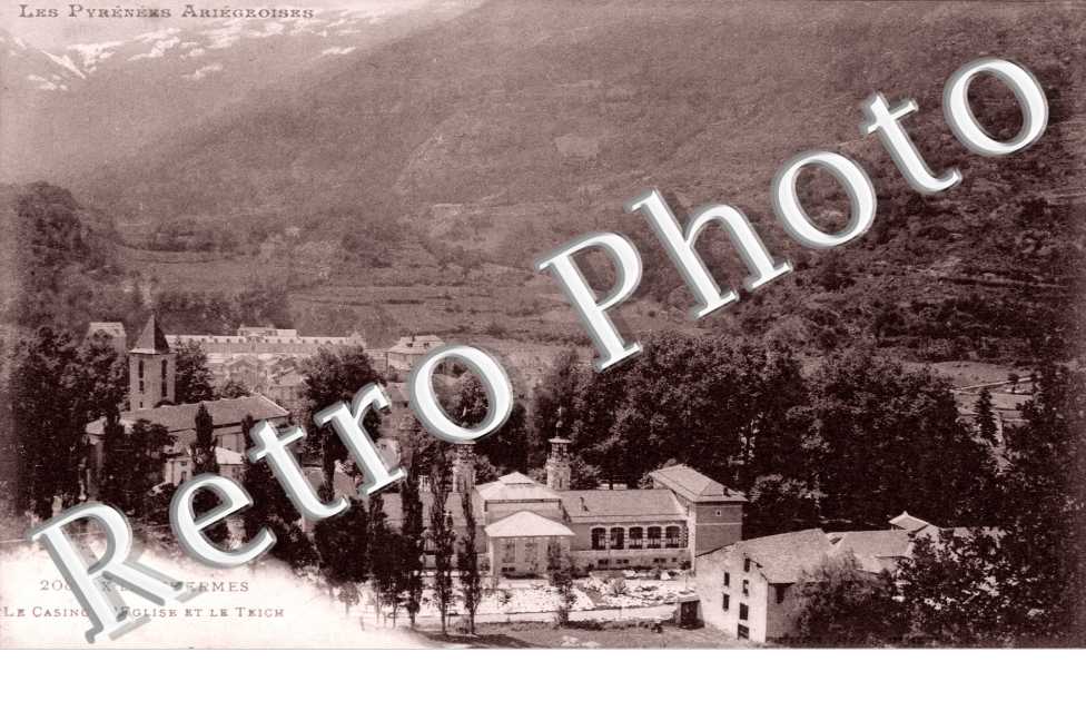 le casino, l'eglise et le Teich