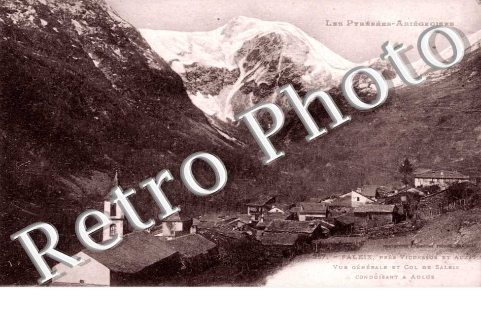 vue generale et col de Saleix