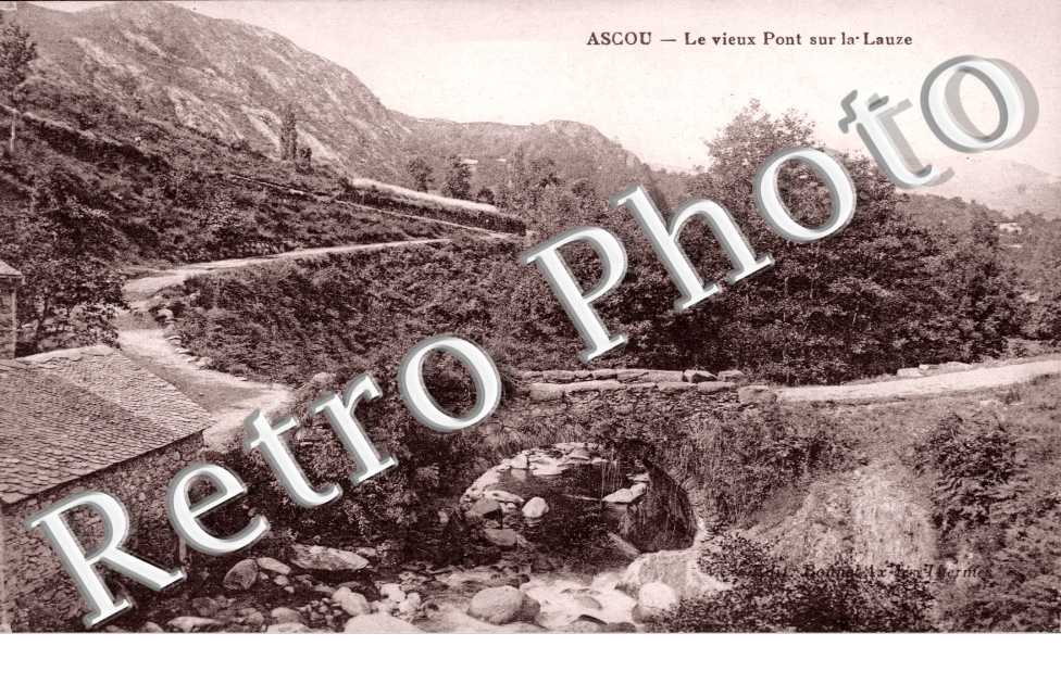 le vieux pont sur la Lauze