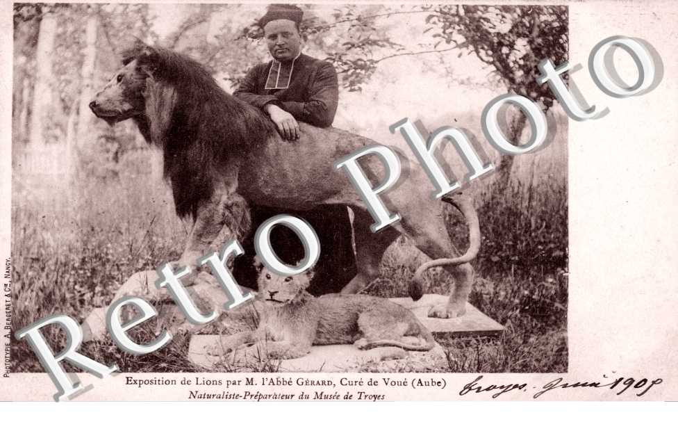 Exposition de Lions par M. l'Abbe Gerard