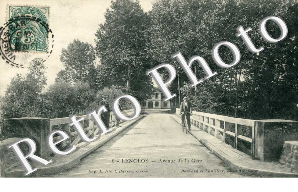 Lenclos, avenue de la Gare