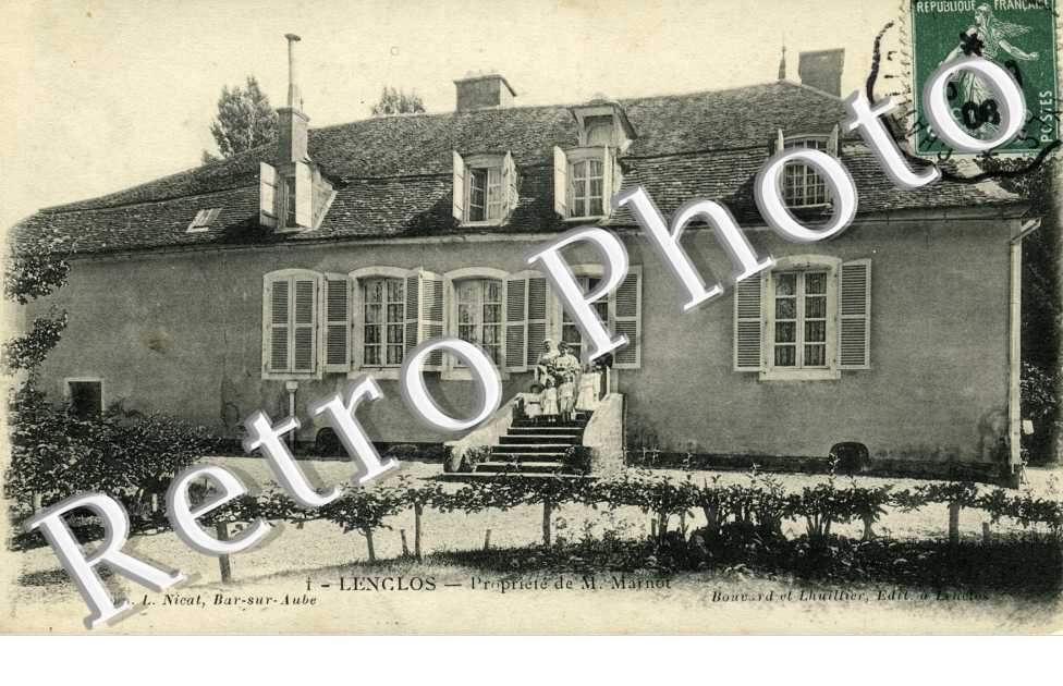 Lenclos, propriete de M.Marnot