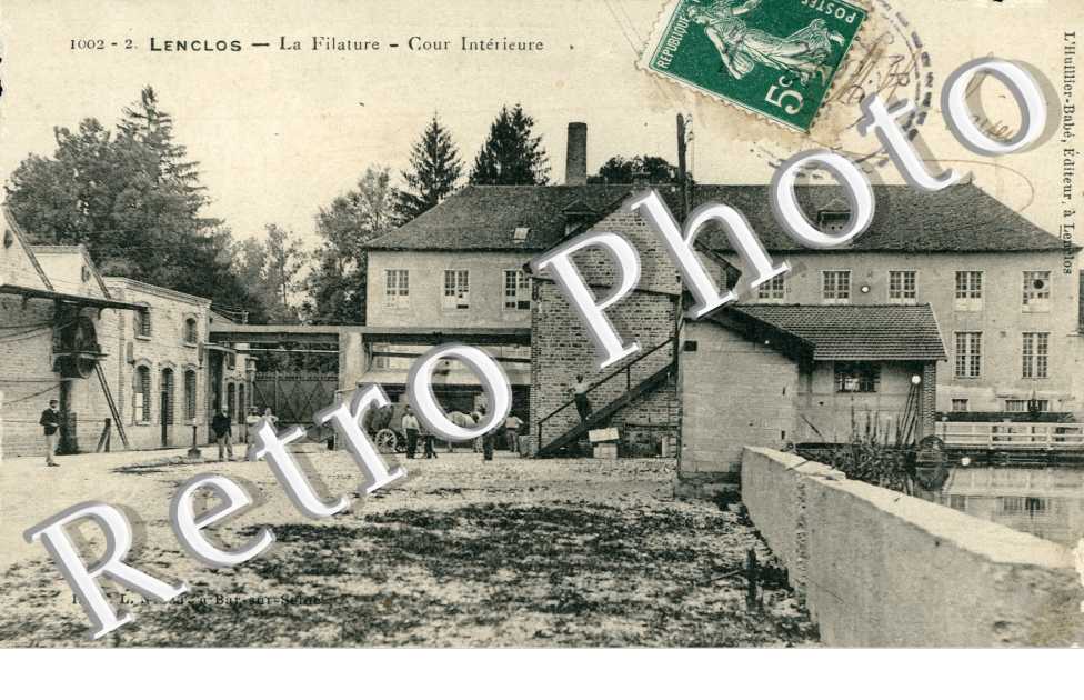 Lenclos, La Filature, Cour Interieure