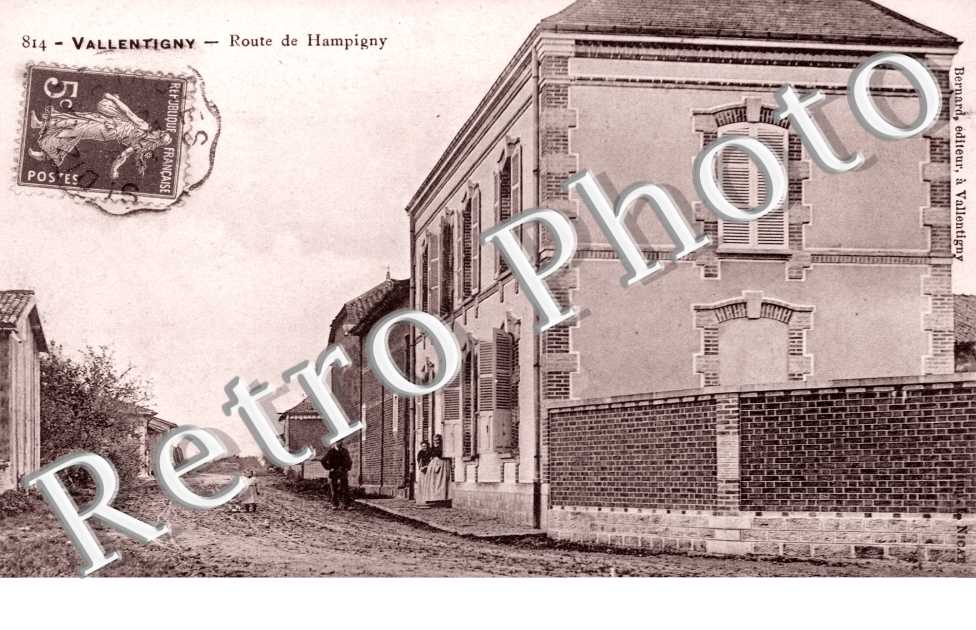 Valentigny, Route de Hampigny
