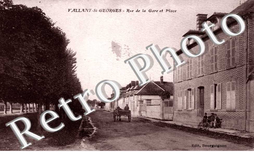 Rue de la Gare et Place