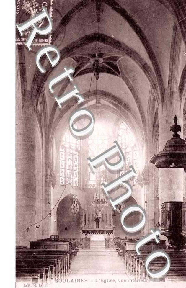 Vue interieure de l'Eglise